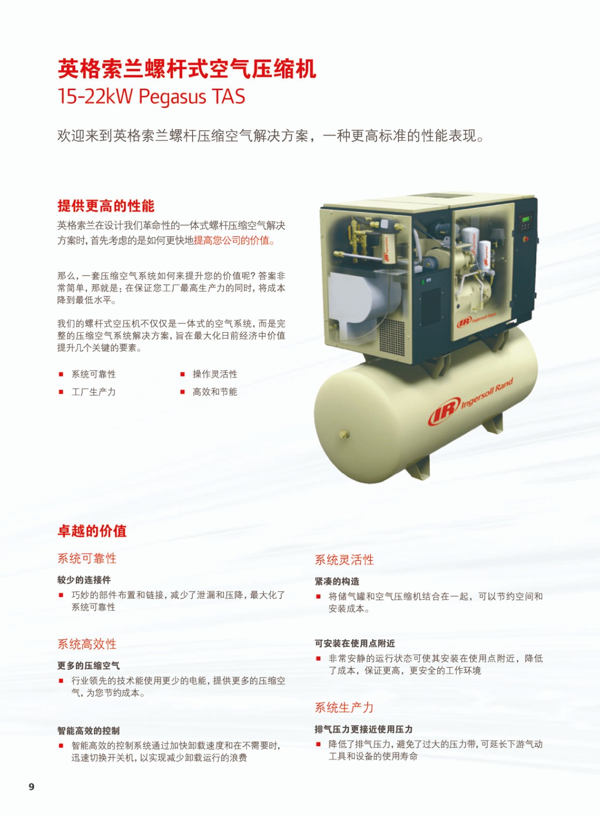 综合微油螺杆式空气压缩机4-22KW